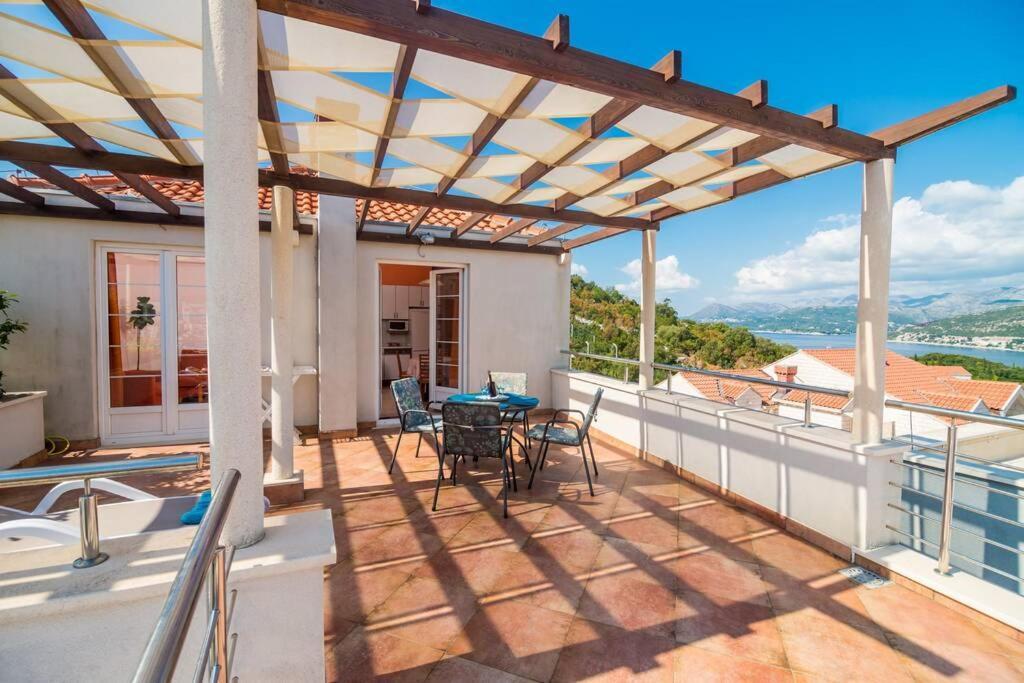 Modern Villa With Swimming Pool - Penthouse Dubrovnik Bagian luar foto